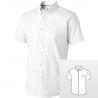 Camisa manga corta blanca caballero